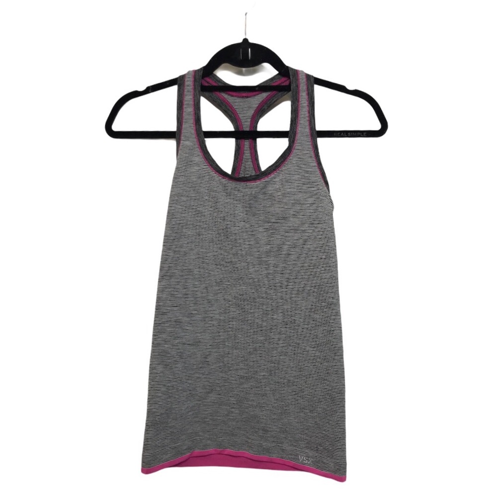 Victoria's Secret grey tank top S Sport Activewear top gray yoga active gym